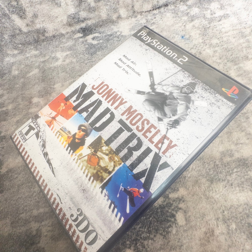 Jonny Moseley Mad Trix PS2 PlayStation 2 Skiing Extreme Sports 3DO‎ Game Retro